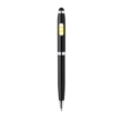 Deluxe érintős toll COB lámpával, fekete