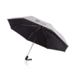 Deluxe 21,5” esernyő, ezüst színű, fekete