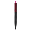 X3 puha tapintású, fekete felületű toll, rózsaszín, fekete