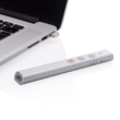 USB tölthető bemutatóeszköz, ezüst színű