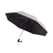 Deluxe 21,5” esernyő, ezüst színű, fekete