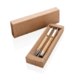 Bambusz tollkészlet, barna
