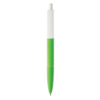 Puha tapintású X3 toll, zöld, fehér