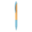 Bambusz és búzaszár toll, kék