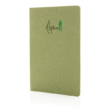 A5 standard puhafedelű, vékony jegyzetfüzet, zöld