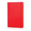 Basic keményfedelű A5-ös jegyzetfüzet, piros