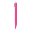 X7 puha tapintású toll, rózsaszín, fehér