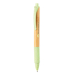 Bambusz és búzaszár toll, zöld