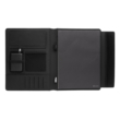 Fiko vezeték nélküli töltős A4-es mappa powerbankkel, fekete