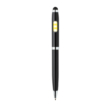Deluxe érintős toll COB lámpával, fekete
