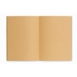 A6 kartonfedelű jegyzetfüzet, beige