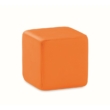 Kocka alakú stresszlabda, narancssárga
