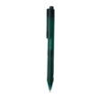 X9 fagyott hatású toll szilikon markolattal, zöld