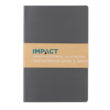 Impact puhafedelű kőpapír jegyzetfüzet A5, kőszén