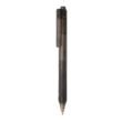 X9 fagyott hatású toll szilikon markolattal, fekete