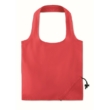 Összehajth. pamut táska, 105 g., piros