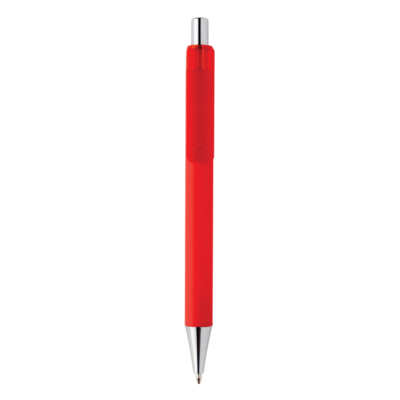 X8 puha tapintású toll, piros