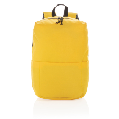 Hétköznapi hátizsák, PVC-mentes, sárga