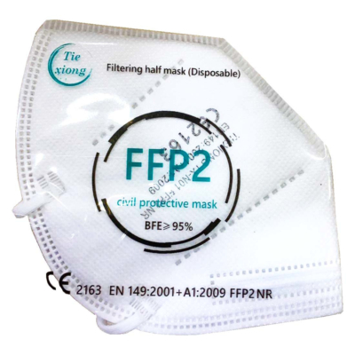 FFP2 maszk (EU szabvány, Egyesével csomagolt)